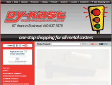 Tablet Screenshot of dykast.com